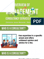 Overview of Management Advisory Services by CPAs (Cabrera)