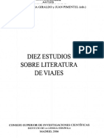 10 Estudios Literatura de Viajes