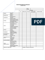 Check List Inspeccion de Vehiculos