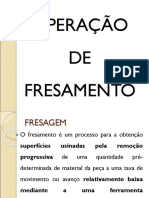 4 Usinagem Fresamento