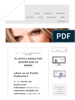 El Estilo Seductor Quiere Que Le Mires - Domingo Delgado-1 PDF