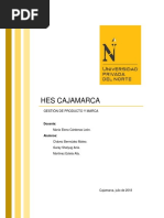 Informe Producto y Marca HES