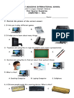 Harvesters' Missions International School First Quarter Examintion COMPUTER 1 - Elite