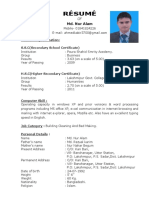 Résumé: Md. Nur Alam