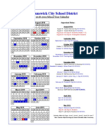 2018-2019 BCSD Calendar