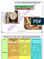 Actividad Integradora 5 de 6 - El Valor de Tu Dinero - Módulo 10 - Prepa en Línea - SEP.