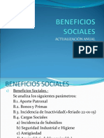 Beneficios Sociales