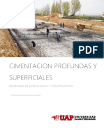 Cimentacion Profundas y Superficiales