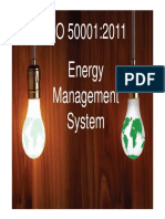 ISO 50001:2011 Energy Management System: Inspiring Excellence