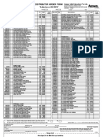 Distributor Order Form North