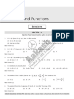 2 Relations and Functions: Solutions