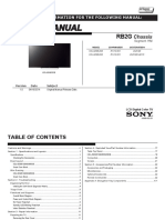 Sony KDL-60W610B - RB2G 9-888-602-01 PDF