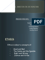 Ethics Group Presentation