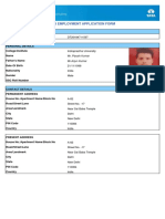 Tcs Employment Application Form