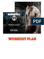 Barbell 55 Workout Plan by Guru Mann PDF