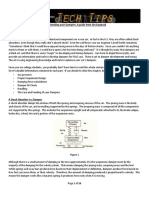 A Guide To Your Dampers Chapter From FSAE Book by Jim Kasprzak Updated