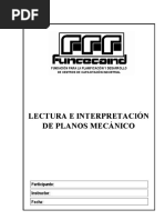 Lectura e Interpretación de Planos Mecanicos