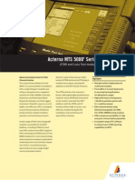 Acterna MTS 5000 Series: OTDR and Loss Test Modules