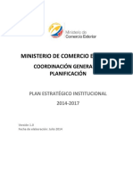 Plan Estrategico Institucional 2014 2017 4.compressed