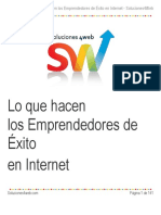 Que Hacen Las Empresas Que Tienen Exito en Internet PDF