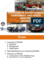 Rapid Disaster Assessment and Needs Analysis