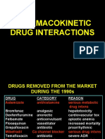 Pharmacokinetic Drug Interactions