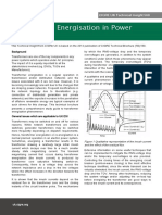 TI 568 Transformer Energisation