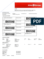 Lion Air ETicket (BHDUBM) - Sitorus