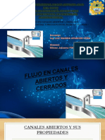 Flujo en Canales Abiertos y Cerrados, Velocidad, Caudal y Friccion en El Flujo de Fluidos