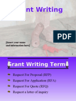 Grant Writing (Formatted)