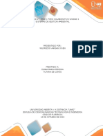 Sistemas de Gestion Ambiental - Actividad 2 Fase 1 - Foro Colaborativo Unidad 1