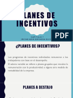 CAPITULO 7. Planes de Incentivos