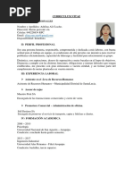 Adelina Ali SB CV