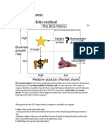 The BCG Matrix