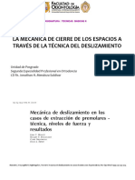 Mecánica de Deslizamiento en Casos de Extracción de PM