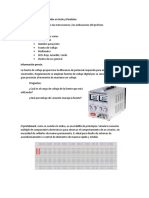 Electrónica - Practica Diodos en Serie y Paralelo