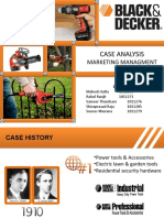 Case Analysis - Black & Decker - Group 1