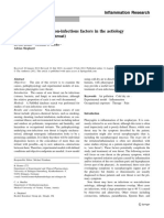 Environmental and Non-Infectious Factors in The Aetiology of Pharyngitis (Sore Throat)