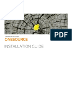 TR ONESOURCE Installation Guide