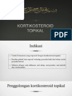 KORTIKOSTEROID TOPIKAL - Koass Kulit & Kelamin Kelompok 17