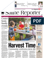 The Saline Reporter Front Page Oct. 7