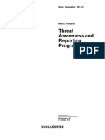 Army Threat Awareness and Reporting Program