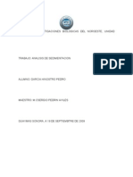 Analisis de Sedimentacion Do