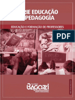 Educação e Formação de Professores E Book PDF