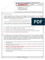 Gabarito Ae1 História 6ano PDF