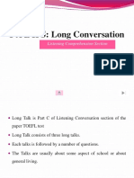 TALKS Long Conversation