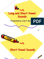 Long and Short Vowel Sounds - Week 1. SESSION.4