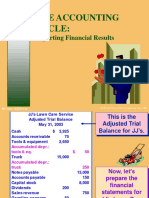 Chapter 05 - (The Accounting Cycle. Reporting Financial Results)