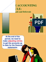 Chapter 04 - (The Accounting Cycle. Accruals and Deferrals)