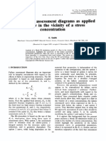 I,, Failure Assessment Diagrams As Applied To A Flaw in The Vicinity of A Stress Concentration